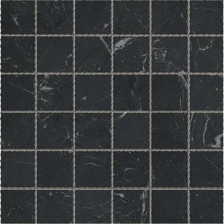 Мозаика Fap Roma Grafite Macromosaico fLZ6, цвет чёрный, поверхность полированная, квадрат, 300x300