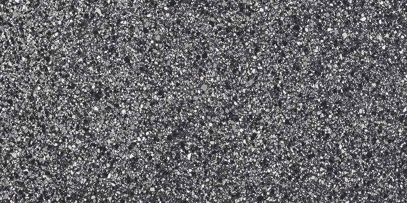 Керамогранит FMG Rialto Graphite Levigato Lucidato L175423, цвет чёрный, поверхность полированная, прямоугольник, 750x1500