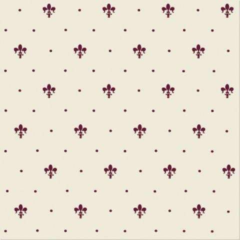 Керамическая плитка Petracers Giglio Bordeaux su Panna, цвет розовый, поверхность матовая, квадрат, 200x200