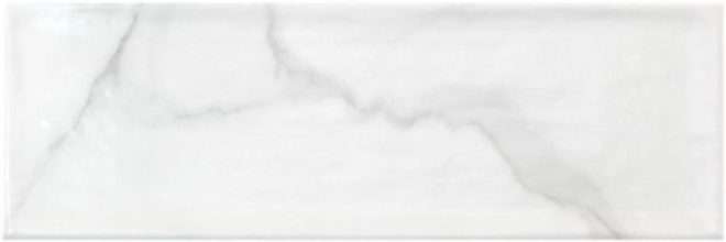Керамогранит Monopole Angelina Bianco Brillo Liso, цвет белый, поверхность глянцевая, прямоугольник, 100x300