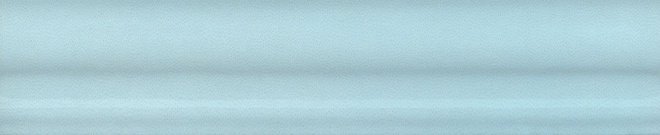 Бордюры Kerama Marazzi Бордюр Багет Мурано голубой BLD019, цвет голубой, поверхность глянцевая, прямоугольник, 30x150