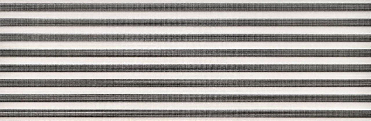 Керамическая плитка Atlantic Tiles №5 Rev. Сlassy Nero, цвет чёрно-белый, поверхность матовая, прямоугольник, 295x900