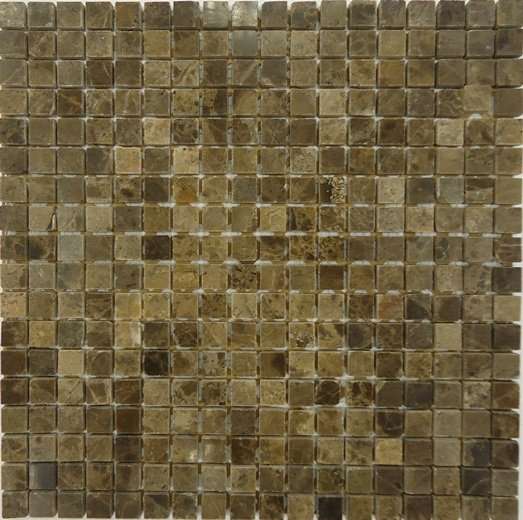 Мозаика Bonaparte Bonaparte Ferato, цвет коричневый, поверхность полированная, квадрат, 305x305