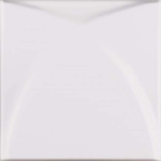 Керамическая плитка Dune Shapes 2 Bivio White 187406, цвет белый, поверхность матовая рельефная, квадрат, 250x250