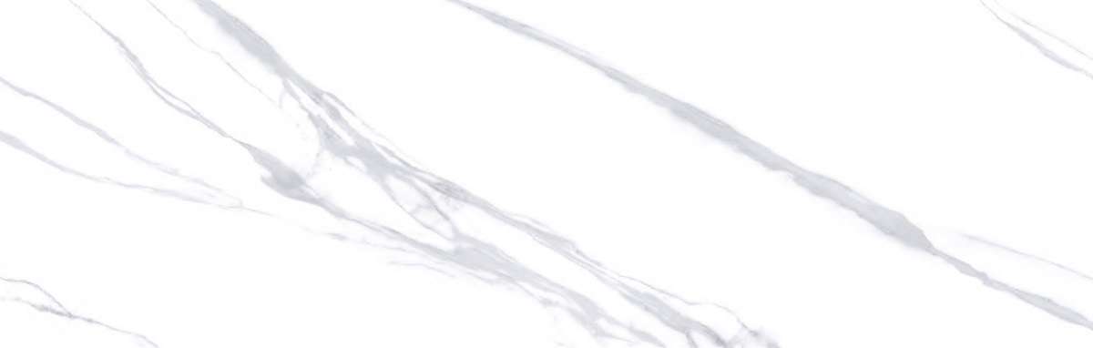 Широкоформатный керамогранит VVS Ceramic Nemi Statuario White High Gloss, цвет белый, поверхность глянцевая, прямоугольник, 800x3000
