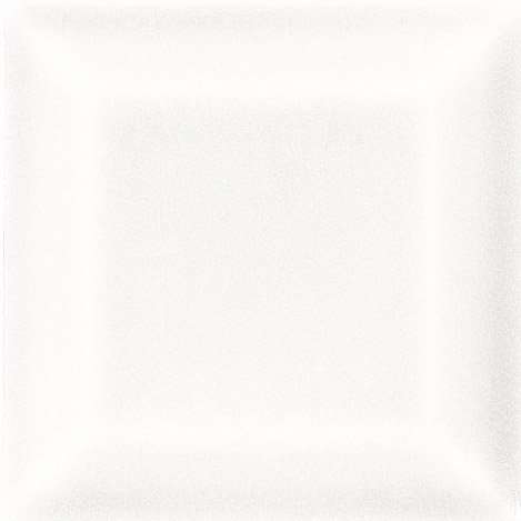 Керамическая плитка Adex ADMO2025 Biselado PB C/C Blanco, цвет белый, поверхность глянцевая, квадрат, 75x75