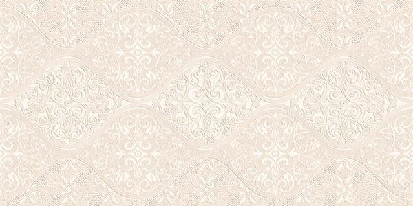 Керамическая плитка Керлайф Levata Ornamento Avorio, цвет бежевый, поверхность глянцевая, прямоугольник, 315x630