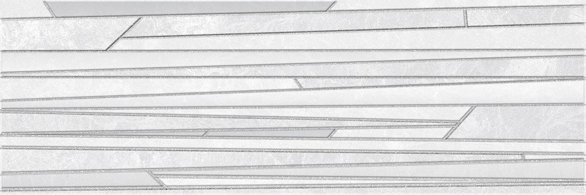 Декоративные элементы Laparet Alcor tresor белый 17-03-01-1187-0, цвет серый, поверхность матовая, прямоугольник, 200x600