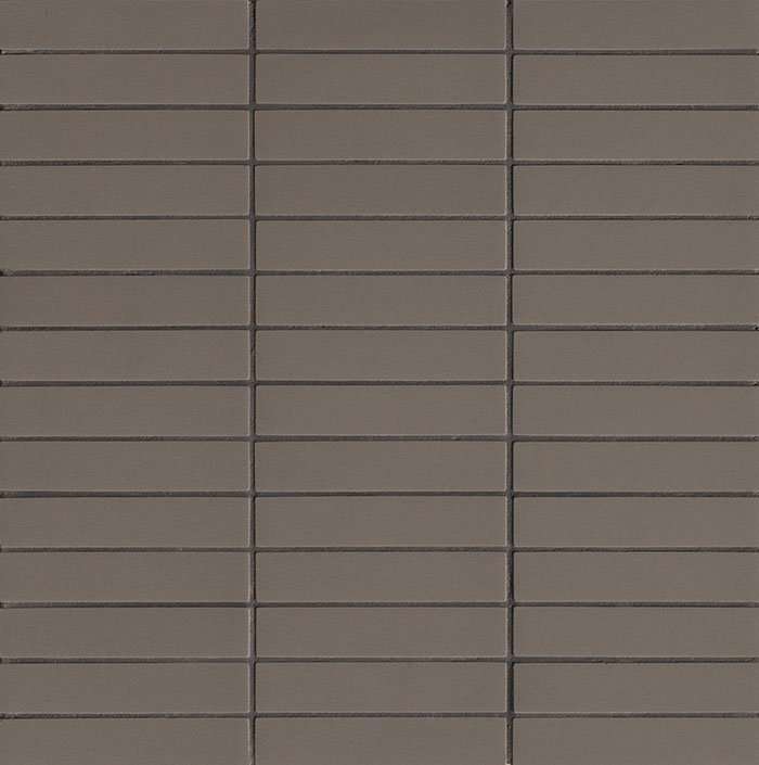 Мозаика Mutina Teknomosaico Cenere 993314, цвет коричневый, поверхность матовая, квадрат, 300x300