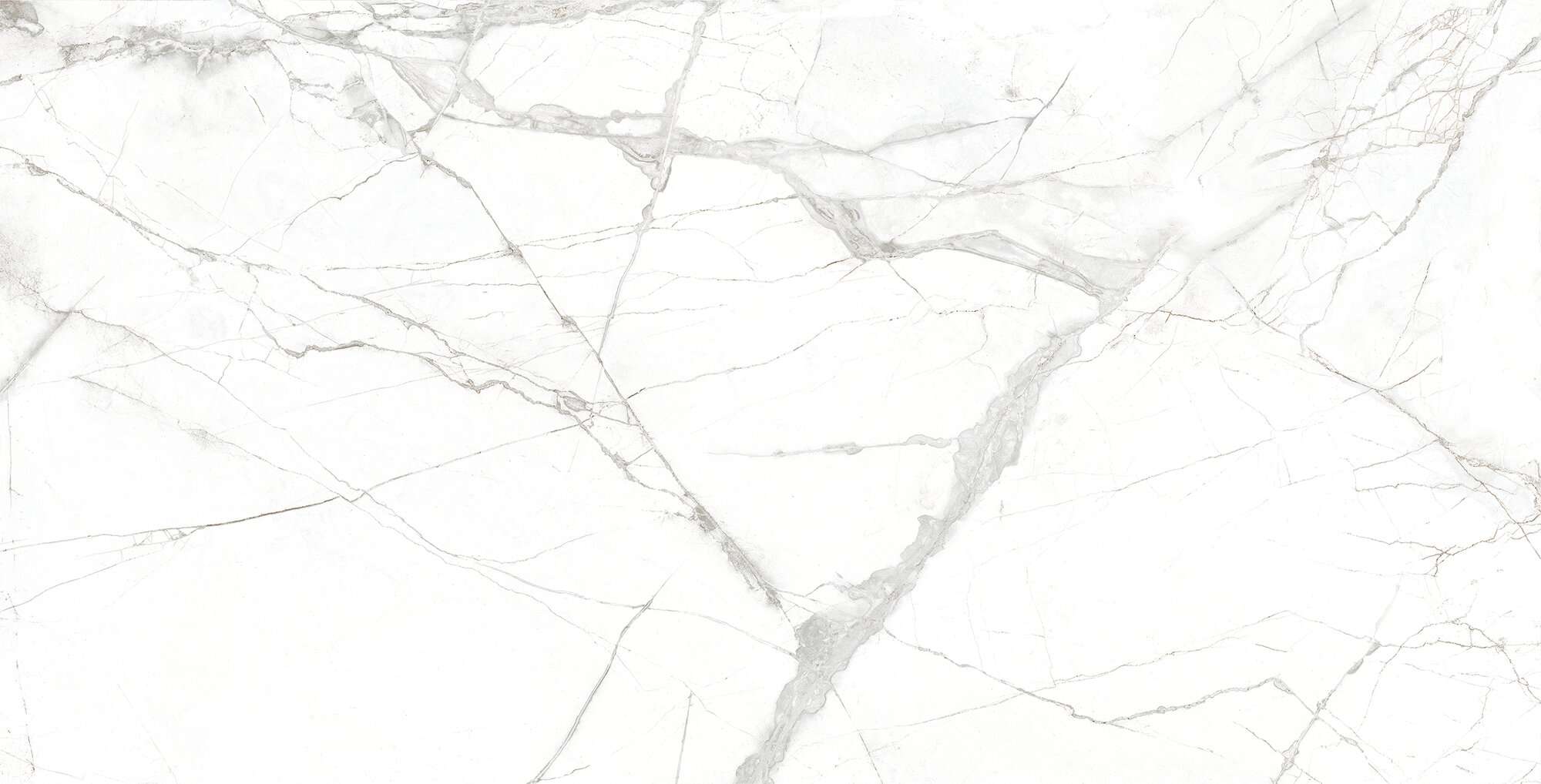 Керамогранит Museum Glacier White/75,5X151/EP 27334, цвет белый, поверхность полированная, прямоугольник, 755x1510