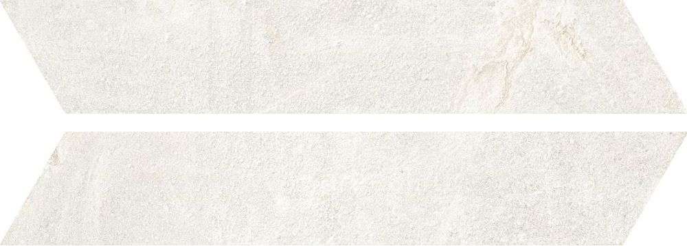 Керамогранит Piemme Ibla Chevron Linfa Lap 4021, цвет белый, поверхность лаппатированная, шеврон, 100x530