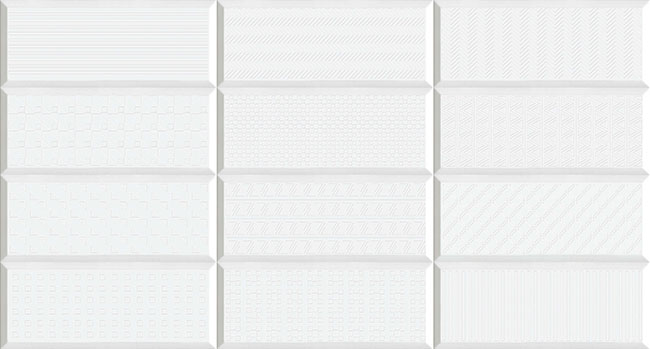 Керамическая плитка Vives Gran Mugat Yoses Blanco, цвет белый, поверхность матовая, прямоугольник, 200x500