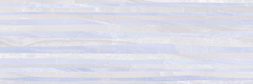 Керамическая плитка Laparet Diadema плитка настенная голубой рельеф 17-10-61-1186-0, цвет серый голубой, поверхность глянцевая, прямоугольник, 200x600