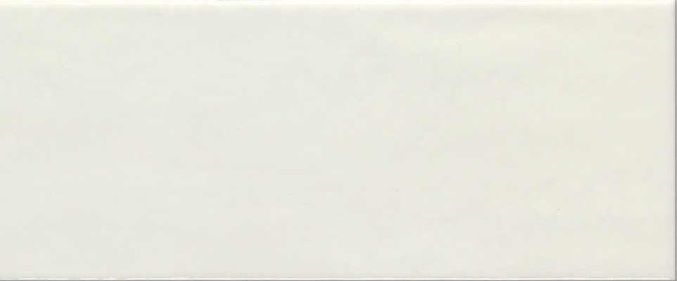 Керамическая плитка Iris Maiolica Latte 562187, цвет белый, поверхность глянцевая, прямоугольник, 200x600
