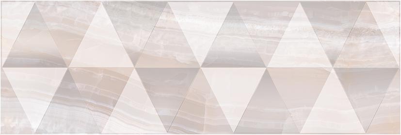 Декоративные элементы Laparet Diadema perla бежевый 17-03-11-1186-0, цвет бежевый, поверхность глянцевая, прямоугольник, 200x600