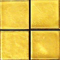 Мозаика Trend Mix. Standard. Oro. Colore. Stampado. Riv., цвет жёлтый, поверхность глянцевая, квадрат, 20x20