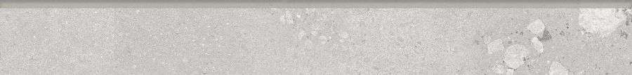 Бордюры Rako Castone Grey DSAS3856, цвет серый, поверхность матовая, прямоугольник, 72x600