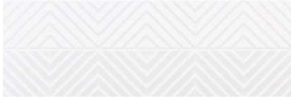 Декоративные элементы Navarti Blancos RLV Hanne Brillo, цвет белый, поверхность глянцевая рельефная, прямоугольник, 333x1000