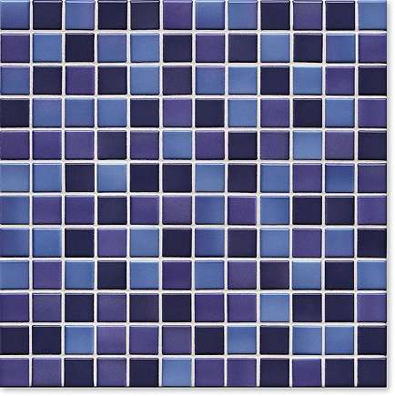 Мозаика Jasba 3603H Lavita Indigo Blue Matt Glossy, цвет синий, поверхность глянцевая матовая, квадрат, 316x316