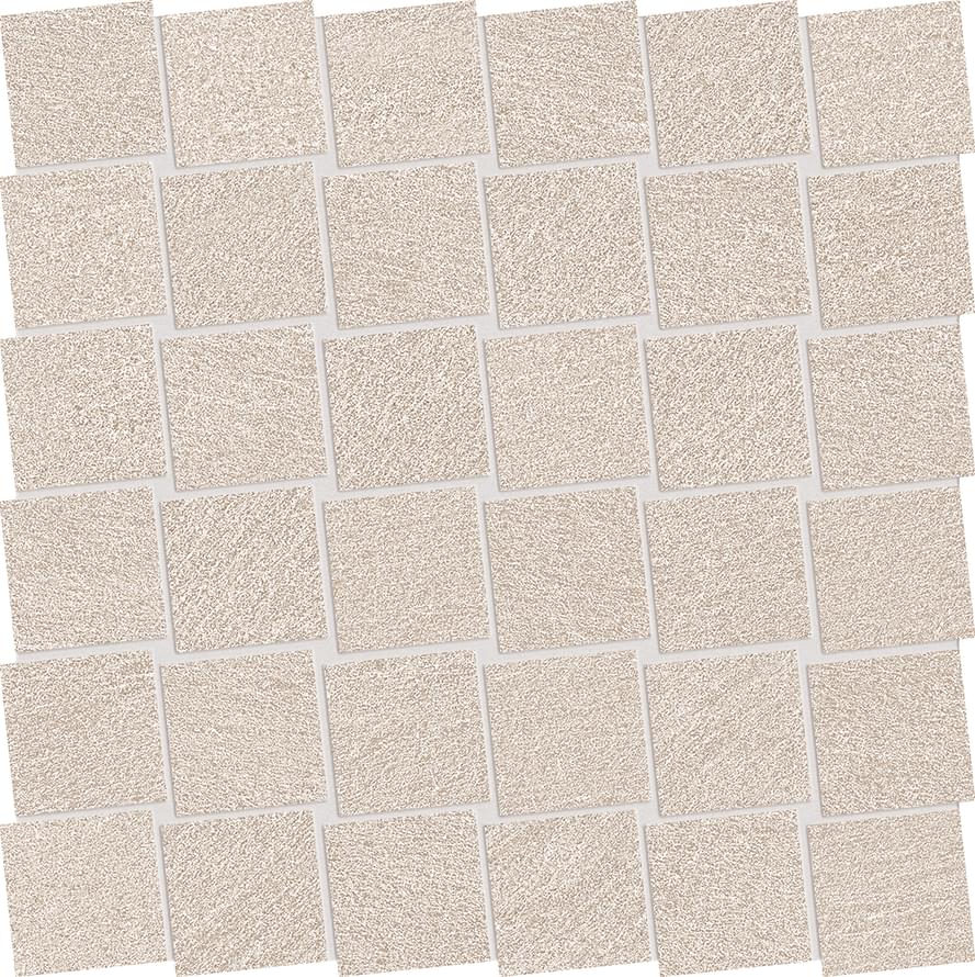 Мозаика Ergon Stone Talk Mosaico Dado Minimal Sand Naturale EDR9, цвет бежевый, поверхность натуральная, квадрат, 300x300