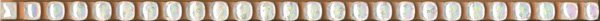Бордюры Kerama Marazzi Бордюр Бисер прозрачный люстр POD002, цвет белый, поверхность глянцевая, прямоугольник, 6x200