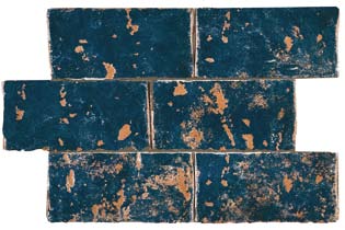 Керамическая плитка Arkadia Palatium I Maghi, цвет синий, поверхность матовая, прямоугольник, 100x200