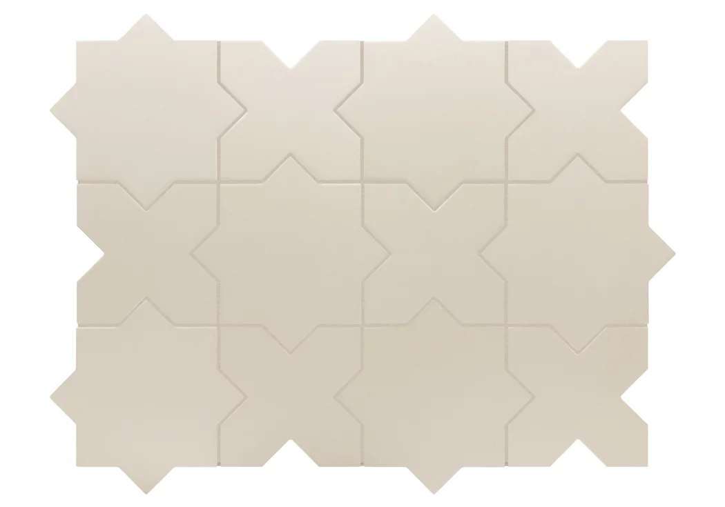 Керамогранит Equipe Porto Cross Taupe 30617, цвет бежевый, поверхность матовая, , 120x120
