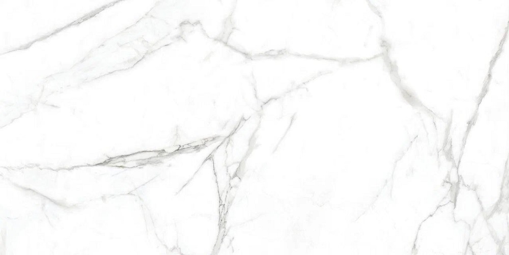Керамогранит Monalisa Tiles Marbles 5.5 CBP05647M, цвет белый, поверхность полированная, прямоугольник, 600x1200
