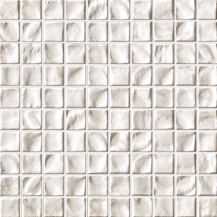 Мозаика Fap Roma Natura Calacatta Mosaico fLTH, цвет белый, поверхность матовая, квадрат, 305x305