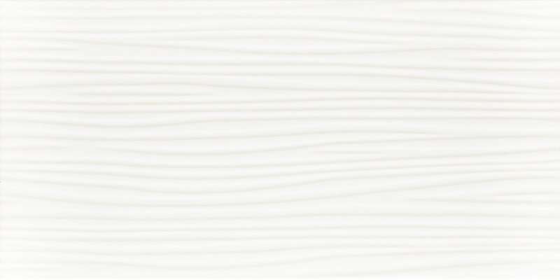 Керамическая плитка Paradyz Synergy Bianco Sciana A Struktura, цвет белый, поверхность структурированная, прямоугольник, 300x600