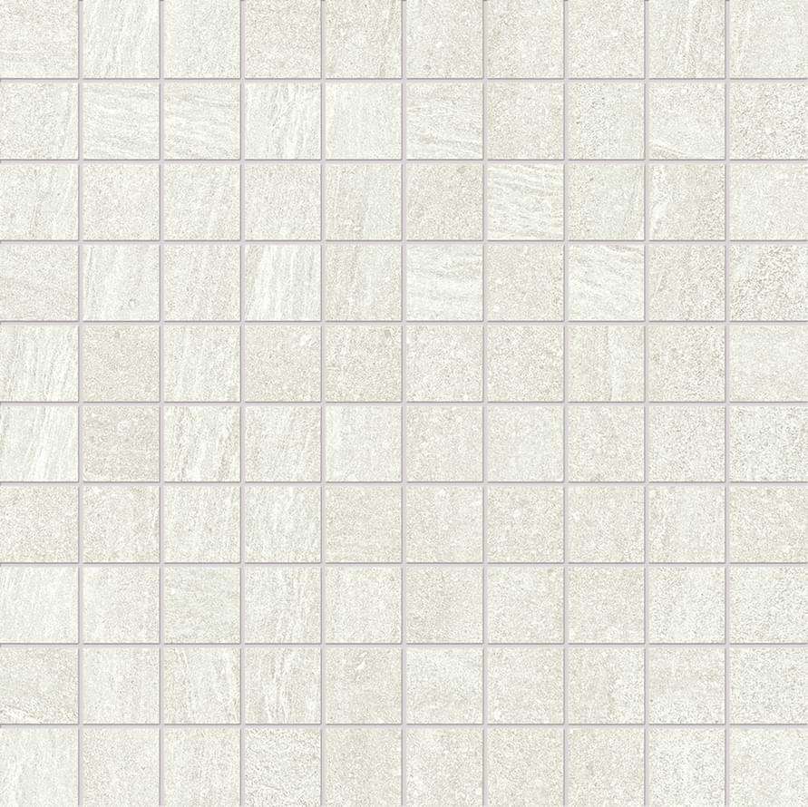 Мозаика Ergon Elegance Pro Mosaico White Naturale EK9J, цвет белый, поверхность матовая, квадрат, 300x300