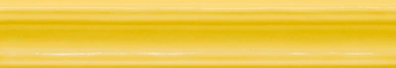 Бордюры Cifre Royal Moldura Limon, цвет жёлтый, поверхность глянцевая, прямоугольник, 50x300