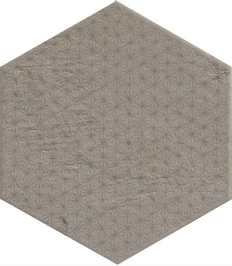 Декоративные элементы Cir Mat C Dec Zinc Esagona 1055471, цвет серый, поверхность матовая, прямоугольник, 240x277