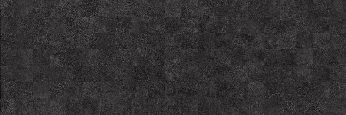 Керамическая плитка Laparet Alabama Плитка настенная чёрный мозаика 60021, цвет чёрный, поверхность матовая, прямоугольник, 200x600