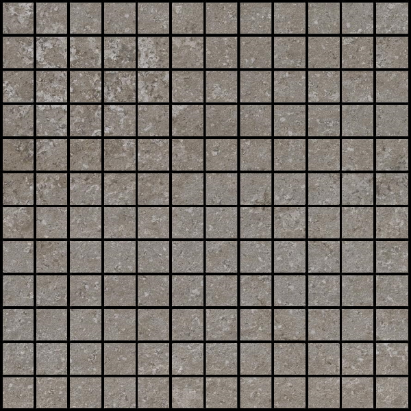 Мозаика Monocibec Pietre Naturali Rockliff Stone Mos (2,5X2,5) 100663, цвет серый, поверхность матовая, квадрат, 300x300