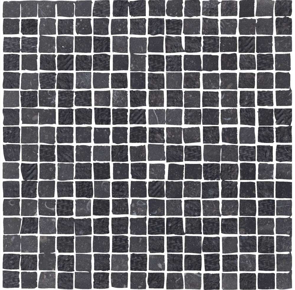 Мозаика Vallelunga Petra Noire Mos T256 6000765, цвет чёрный, поверхность матовая, квадрат, 300x300