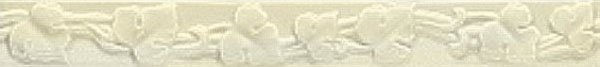 Бордюры Grazia Melange Ivy Butter IVY2, цвет слоновая кость, поверхность глянцевая, прямоугольник, 30x260