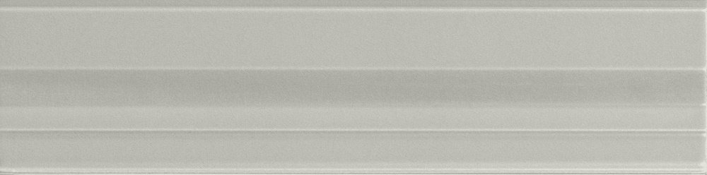 Бордюры Grazia Elegance Finale Cinder Craquele FINELQ3, цвет серый, поверхность глянцевая, прямоугольник, 85x350
