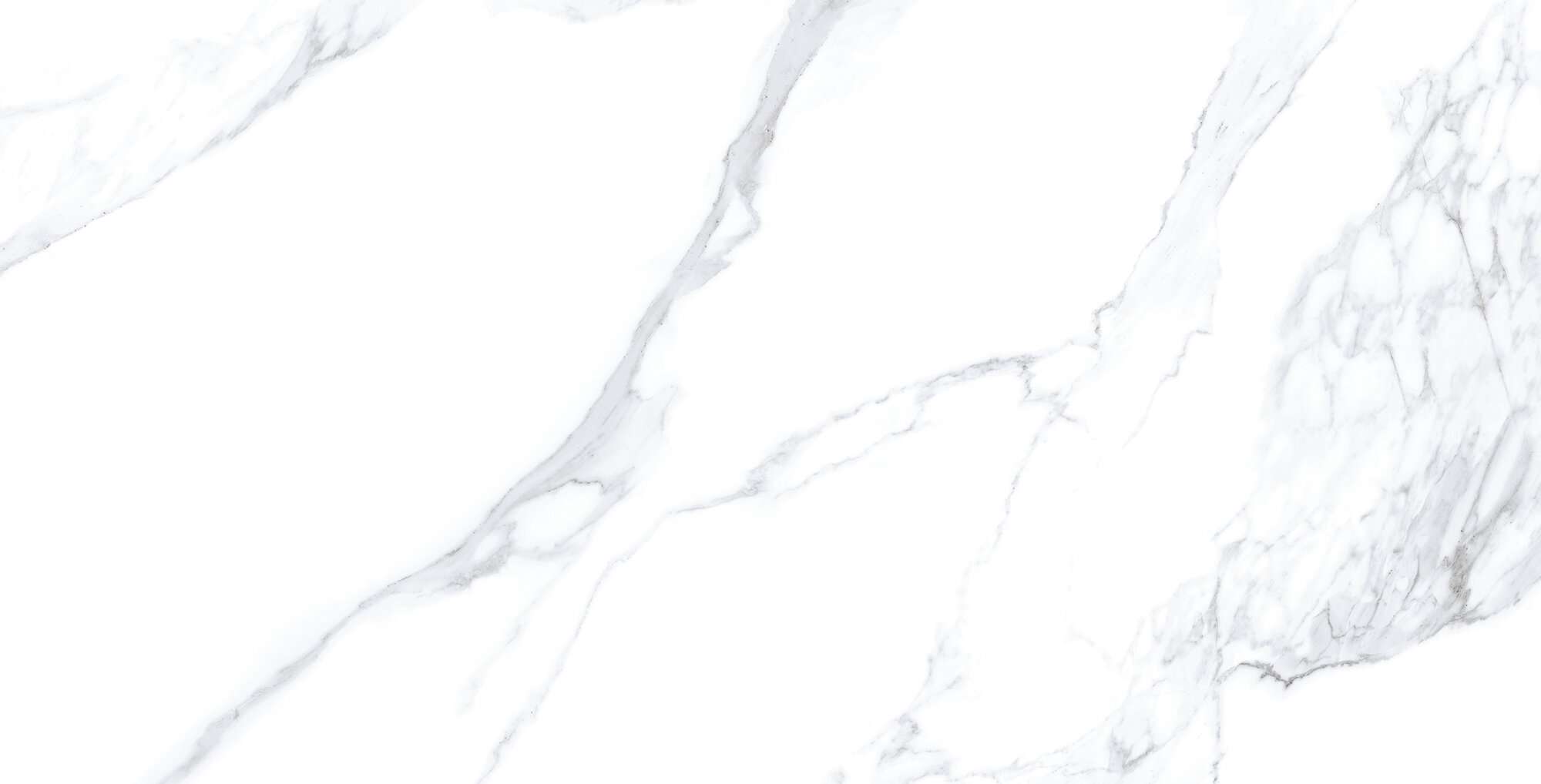 Керамогранит Museum Calacatta Extra White/100X180/P 24203, цвет белый, поверхность полированная, прямоугольник, 1000x1800