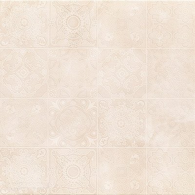 Керамическая плитка Ceranosa Samarkanda Crema, цвет бежевый, поверхность глянцевая, квадрат, 450x450