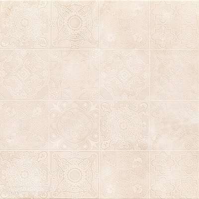 Керамическая плитка Ceranosa Samarkanda Crema, цвет бежевый, поверхность глянцевая, квадрат, 450x450