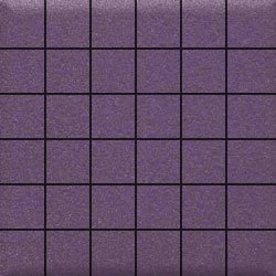 Мозаика Ce.Si Full Body Litio Su Rete 5x5, цвет фиолетовый, поверхность матовая, квадрат, 300x300