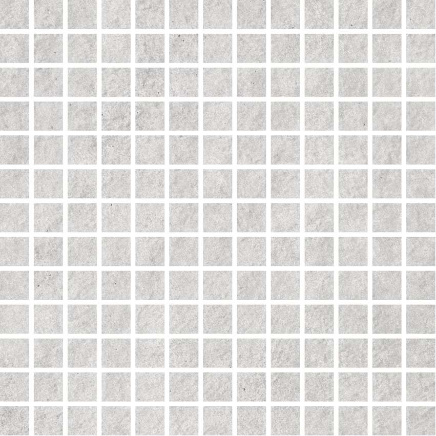 Мозаика Vives Mosaico Bunker Blanco, цвет серый, поверхность матовая, квадрат, 300x300