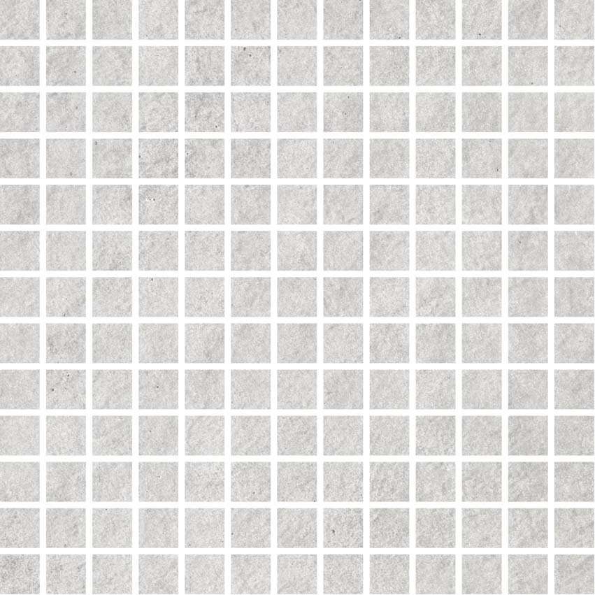 Мозаика Vives Mosaico Bunker Blanco, цвет серый, поверхность матовая, квадрат, 300x300