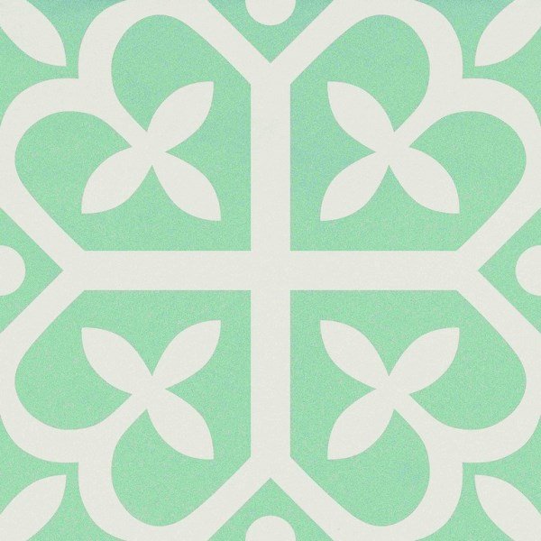 Декоративные элементы Elios Deco Anthology Nordic A 089D4A1, цвет зелёный, поверхность матовая, квадрат, 200x200