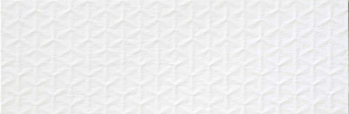 Керамическая плитка Dom Pura Rombo Bianco Rett. DPURB5151R, цвет белый, поверхность матовая, прямоугольник, 498x1498