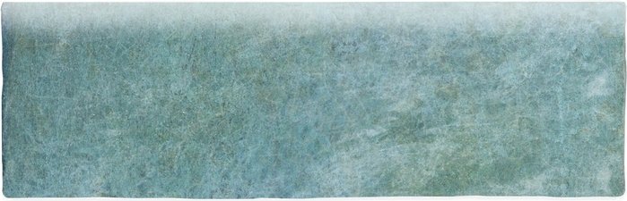 Керамическая плитка Harmony Dyroy Aqua 29012, цвет бирюзовый, поверхность глянцевая, кабанчик, 65x200
