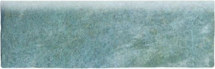 Керамическая плитка Harmony Dyroy Aqua 29012, цвет бирюзовый, поверхность глянцевая, кабанчик, 65x200