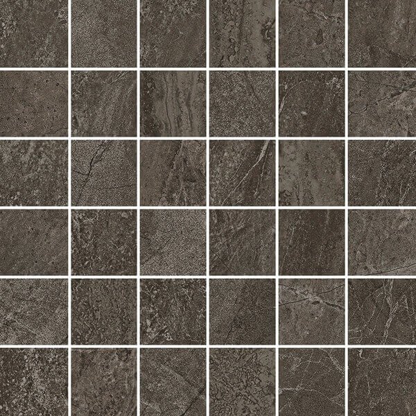 Мозаика Vives Mosaico Hymond Grafito, цвет серый, поверхность матовая, квадрат, 300x300