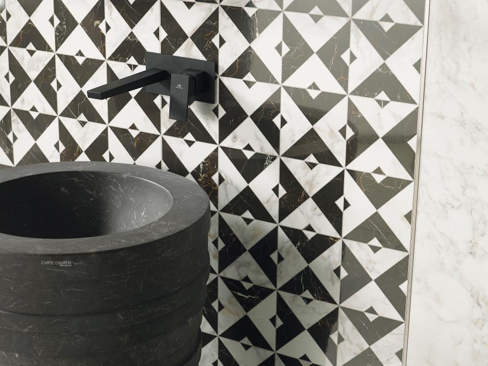 Плитка Porcelanosa Marmi Deco, галерея фото в интерьерах